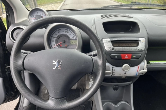 Peugeot 107 cena 7999 przebieg: 158750, rok produkcji 2008 z Kościerzyna małe 79